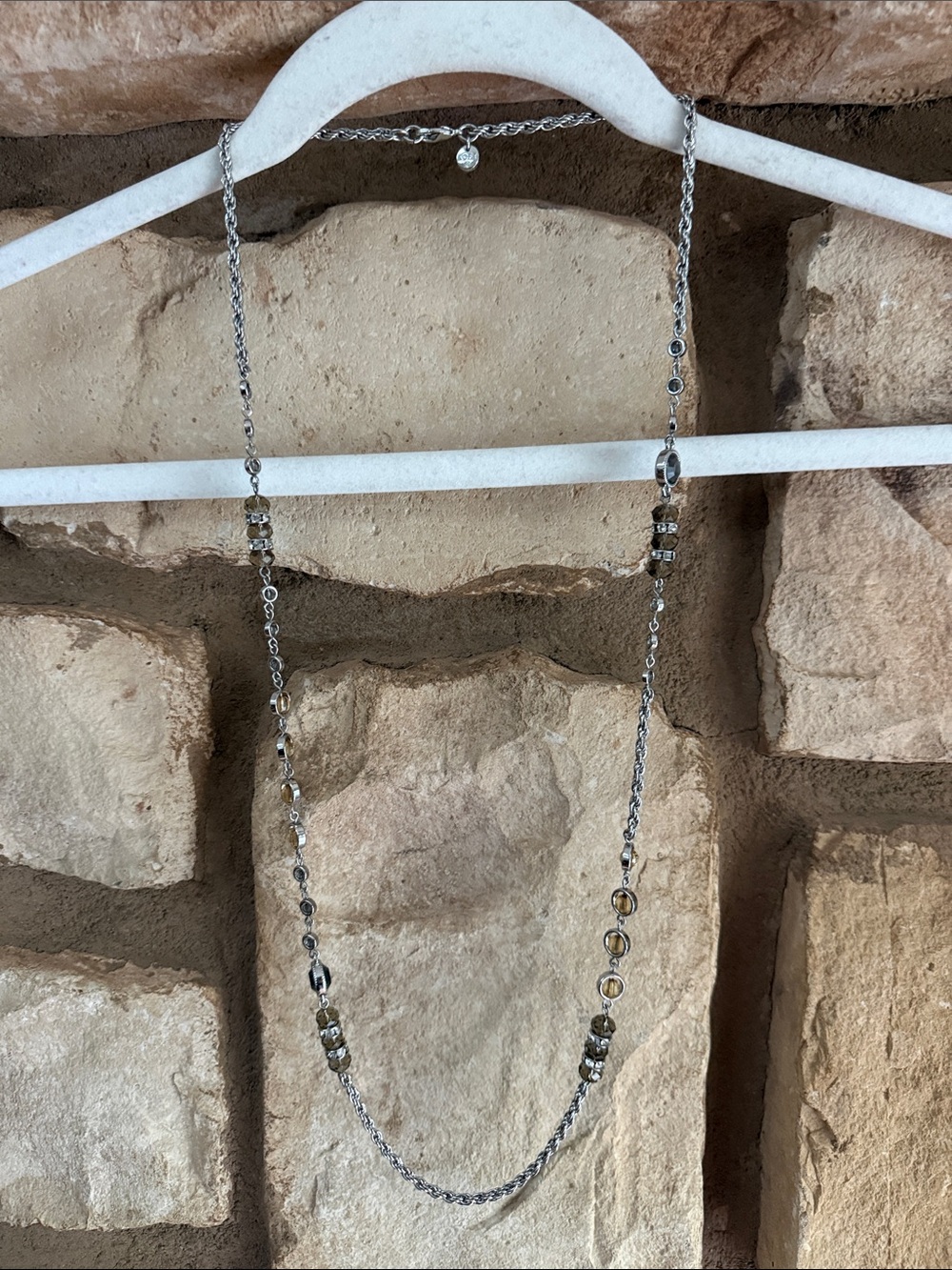 Loft silver necklace